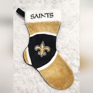 FOCO - Plush NFL Saints Holiday / Christmas Stocking